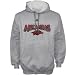 adidas Arkansas Razorbacks Ash Book Smart Hoody Sweatshirt