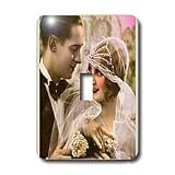 TNMGraphics Vintage Romance - Wedding Memories - Light Switch Covers - single toggle switch