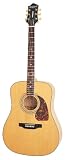 Epiphone DR-500P Masterbilt Collection Acoustic Guitar, Dreadnought, Natural Satin