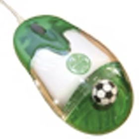 Celtic FC Optical Mouse - Aqua & Free Mouse Mat - Football Gifts