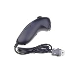 Black Nunchuck Game Controller for Nintendo Wii Console