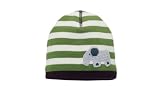 San Diego Hat Company Stripe Elephant Beanie Green, 0-12 Months