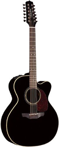Childrens Toyshop  Musical Instruments : Takamine TF281DLX Jumbo Cutaway 12-String Acoustic-Electric Guitar