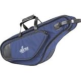 Allora Nylon Alto Saxophone Gig Bag Dark Blue Nylon with Exterior Pocket