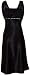 Satin Chiffon Prom Dress Holiday Formal Gown Bridesmaid Crystals Knee-Length - M