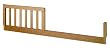 Toddler Bed Conversion Rail (For M0591 and M4901) in Honey Oak Finish By Da Vinci Baby Furniture