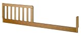 Toddler Bed Conversion Rail For M0591 and M4901 in Honey Oak Finish By Da Vinci Baby Furniture