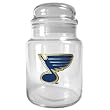 St. Louis Blues 31oz Glass Candy Jar NHL Hockey