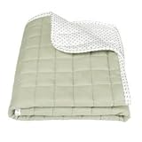 Tadpoles Basics Polka Dot Coverlet - Sage