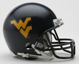West Virginia Riddell Mini Helmet