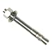 Wej-It AT3870 Wedge Anchor, Steel, Zinc Plated Head, 3/8" Diameter, 7" Length 3/8" - 16 Threads, Pack Of 50