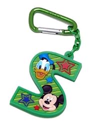 Mickey and Friends Letter S Laser Cut Keychain