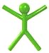 Kitchen & Housewares : QMAN Magnetic Man - Lime