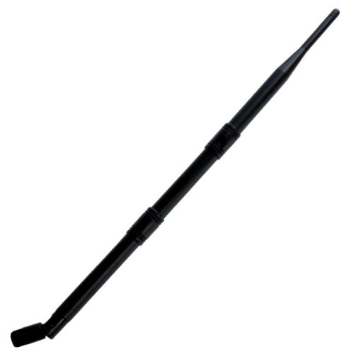 Premiertek GEETEK 802.11b/g/n 2.4GHz 9dBi RP-SMA Male High-Gain Screw-On Swivel Antenna (GT-ANT-9DBI)