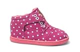 (トムス)TOMS Magenta Dot Canvas Tiny Botas (6(13ｃｍ))