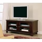 Cappuccino Finish TV Stand by Coaster Furniture