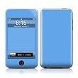 Solid State Blue Design Apple iPod Touch 1G (1st Gen) Protector Skin Decal Sticker