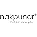 Nakpunar 6 pcs, 2 oz Mason Glass Jars with Gold Lids