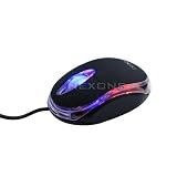 Nexons Black USB Optical Mouse for PC Laptop Mac