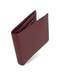 Gianfranco Ferre Men's Burgundy Soft Italian Leather Billfold Wallet