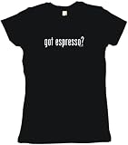got espresso? Women's Tee Shirt Small-Pink Babydoll (petite fit)