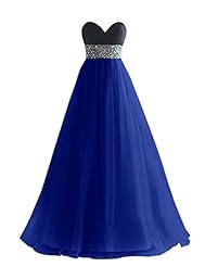 Sweetheart Beaded 2015 High-Low-Hem Prom Dress 