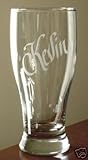 IMAGE OF Personalized 16oz Pilsner Beer Glass