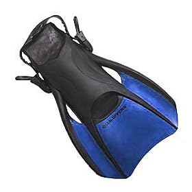 U.S. Divers Aqua Lung Sports Travel Ready Trek Snorkeling Fins