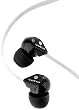 Veho Noise Isolating Earphones with Flat Flex Anti Tangle Cord - White