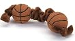 Coastal Pet Li`l Pals Plush & Vinyl Basketball Tug Toy for Dogs & Puppies