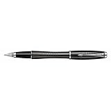 Parker Urban Premium Chiseled Medium Point Fountain Pen, Metallic Black (1774704)