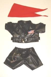 31Pnn61J33L Biker Outfit That Fit Webkinz and 8   10 Make Your Own Stuffed Animals