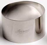 Ateco Stainless Steel Round Form, 1.75 x 3 Inch Diameter