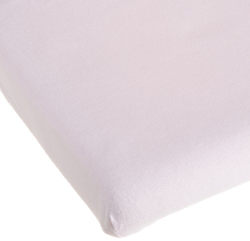 Carters Easy Fit Jersey Portable Crib Fitted Sheet, Pink