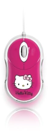 Saitek Hello Kitty Optische Maus (800dpi, USB 2.0) pink