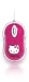 Saitek Hello Kitty Optische Maus (800dpi, USB 2.0) pink