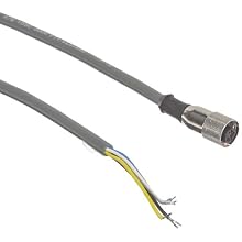 Banner MQVR3S-530 EZ Light Indicator Quick Disconnect Cable, AC Models, 5-Pins, Straight, 9 meters Cable Length