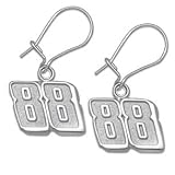 Dale Jr #88 Sterling Silver Earrings