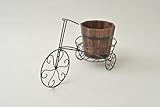 フラワースタンド　三輪車　プランター付