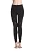 Lotsyle Women's Mesh splicing stretchy elastic leggings gym yoga pants