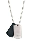 Emporio Armani Men's Dog Tag Necklace