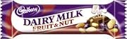 Cadbury Fruit  Nut Chocolate Bar 49g England 12 Pack