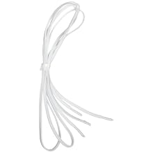 Perma-Ty 738130030 30" White Elastic Shoelace (3 per Bag)