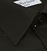 Elegant Men's Button Down Black Dress Shirt