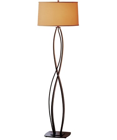 Almost Infinity One Light Floor Lamp Finish: Natural lron