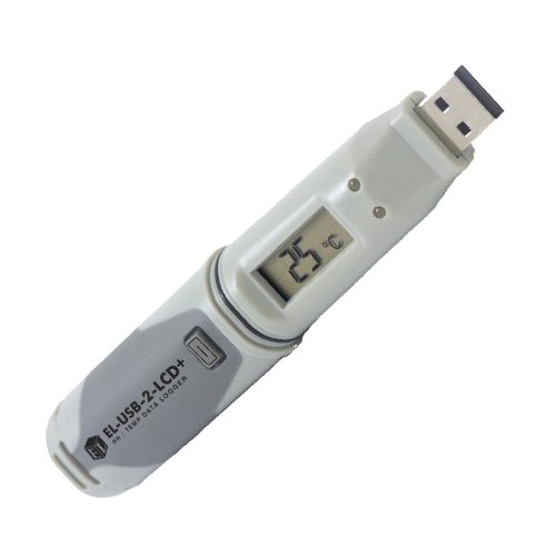 Lascar EL-USB-2-LCD+ High Accuracy Humidity, Temperature and Dew Point Data Logger with LCD