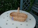 TRADITIONAL WICKER TWIIN CARRY BASKET