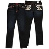 Aeropostale Straight Leg Low Rise Jean (Closeout Item), 3/4 X 32, Grey Denim
