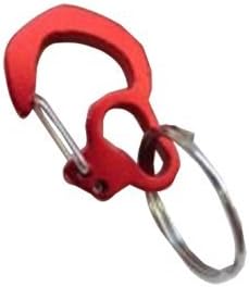 Rubit The Easy Dog Tag Curve Shape Switch Clip, Large, 1.3-Inch Diameter, Red by Rubit
