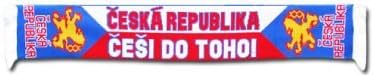 Czech Republic Football Fans Scarf